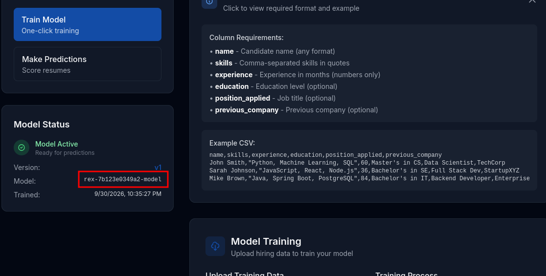 Identificando nombre del modelo subido
