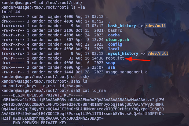 Logramos acceso como root